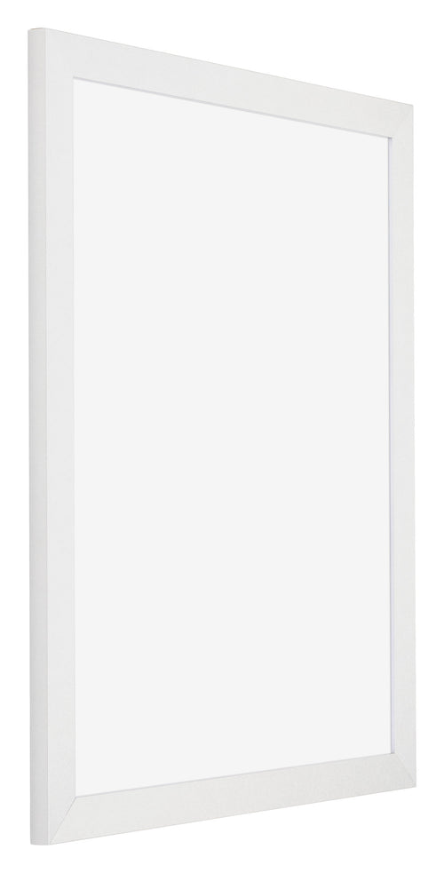 Mura MDF Photo Frame 20x25cm White High Gloss Front Oblique | Yourdecoration.com