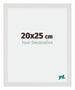 Mura MDF Photo Frame 20x25cm White Matte Front Size | Yourdecoration.com