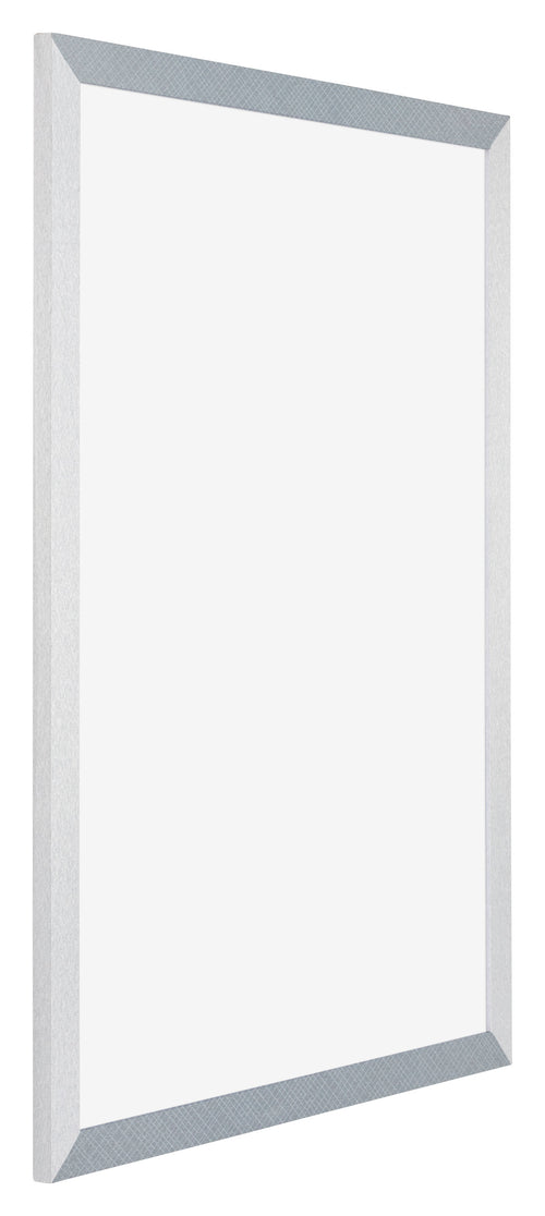 Mura MDF Photo Frame 20x28cm Aluminum Brushed Front Oblique | Yourdecoration.com