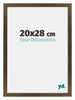 Mura MDF Photo Frame 20x28cm Bronze Design Front Size | Yourdecoration.com