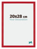 Mura MDF Photo Frame 20x28cm Red Front Size | Yourdecoration.com