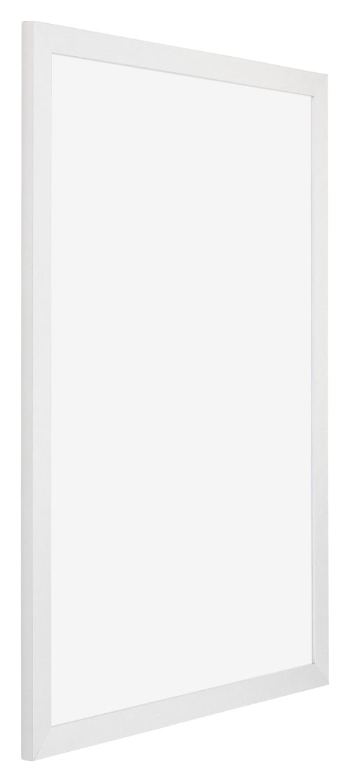 Mura MDF Photo Frame 20x28cm White High Gloss Front Oblique | Yourdecoration.com