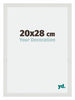 Mura MDF Photo Frame 20x28cm White Matte Front Size | Yourdecoration.com