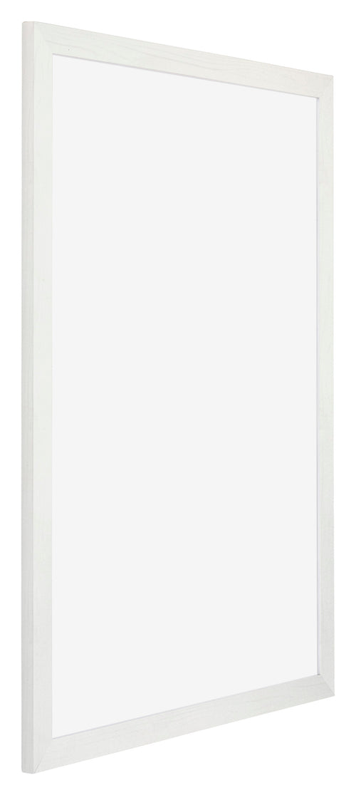 Mura MDF Photo Frame 20x28cm White Wiped Front Oblique | Yourdecoration.com