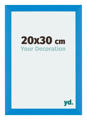 Mura MDF Photo Frame 20x30cm Bright Blue Front Size | Yourdecoration.com