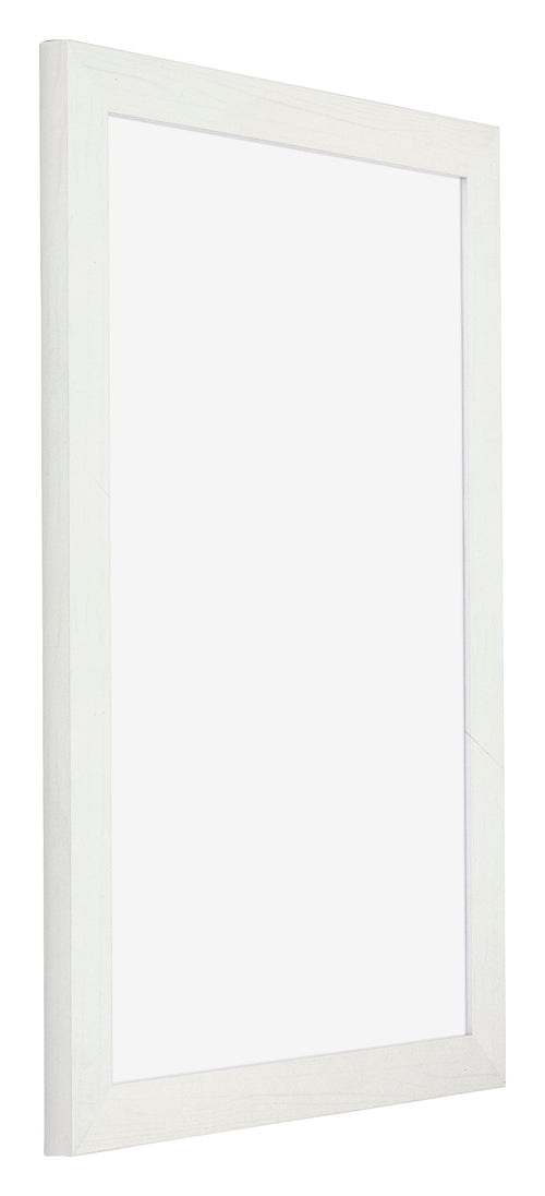 Mura MDF Photo Frame 20x30cm White Wiped Front Oblique | Yourdecoration.com