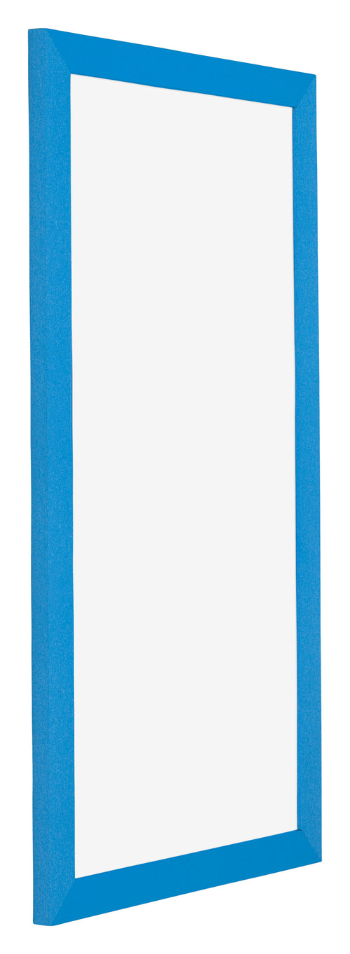 Mura MDF Photo Frame 20x40cm Bright Blue Front Oblique | Yourdecoration.com