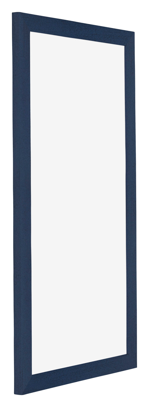 Mura MDF Photo Frame 20x40cm Dark Blue Swept Front Oblique | Yourdecoration.com