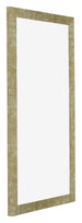 Mura MDF Photo Frame 20x40cm Gold Antique Front Oblique | Yourdecoration.com