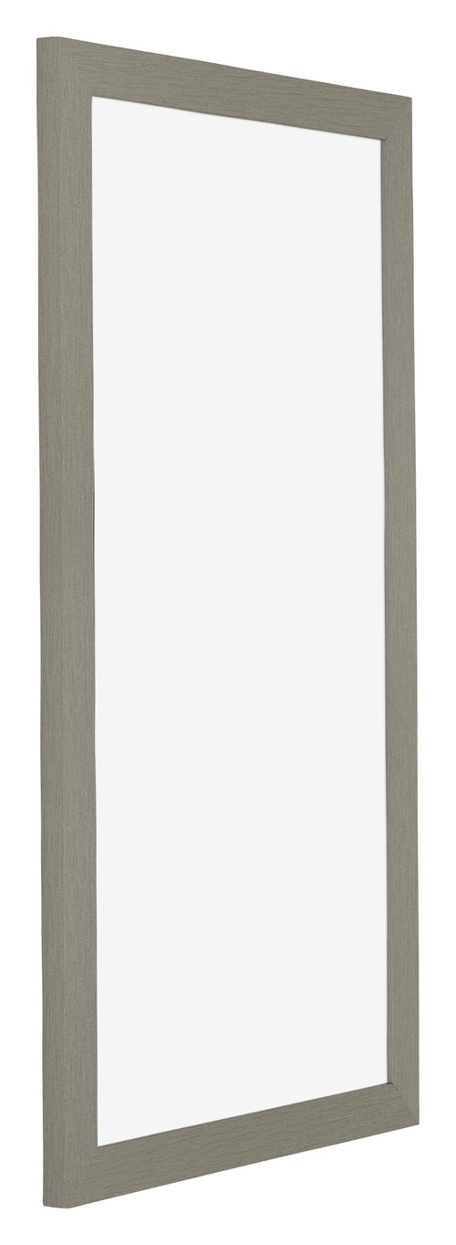 Mura MDF Photo Frame 20x40cm Gray Front Oblique | Yourdecoration.com