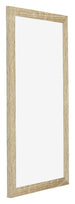 Mura MDF Photo Frame 20x40cm Sonoma Oak Front Oblique | Yourdecoration.com