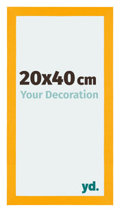 Mura MDF Photo Frame 20x40cm Yellow Front Size | Yourdecoration.com