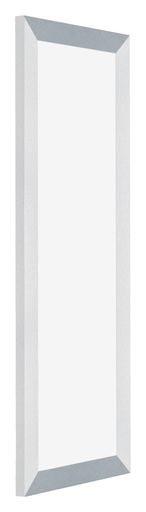 Mura MDF Photo Frame 20x60 Aluminum Brushed Front Oblique | Yourdecoration.com