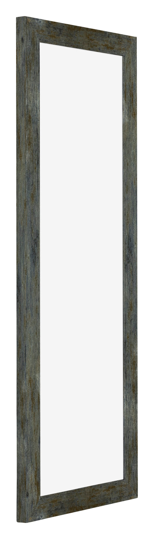 Mura MDF Photo Frame 20x60 Blue Gold Melange Front Oblique | Yourdecoration.com