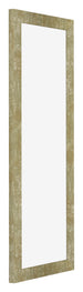 Mura MDF Photo Frame 20x60 Gold Antique Front Oblique | Yourdecoration.com