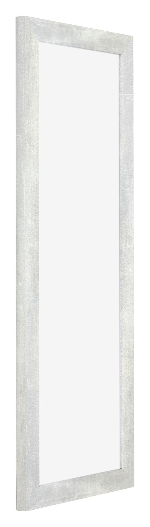 Mura MDF Photo Frame 20x60 Silver Matte Front Oblique | Yourdecoration.com