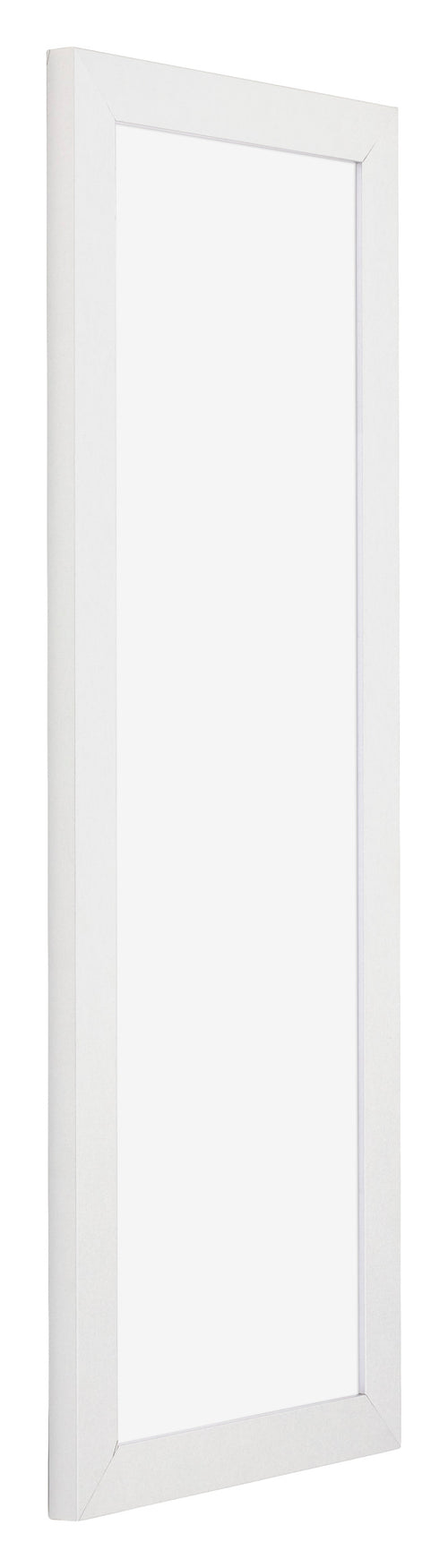 Mura MDF Photo Frame 20x60 White High Gloss Front Oblique | Yourdecoration.com