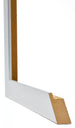 Mura MDF Photo Frame 20x60cm Aluminum Brushed Detail Intersection | Yourdecoration.com