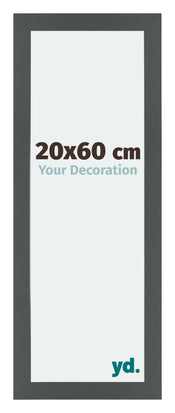 Mura MDF Photo Frame 20x60cm Anthracite Size | Yourdecoration.com