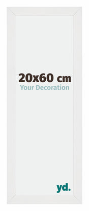 Mura MDF Photo Frame 20x60cm White High Gloss Front Size | Yourdecoration.com