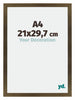 Mura MDF Photo Frame 21x29 7cm A4 Bronze Design Front Size | Yourdecoration.com