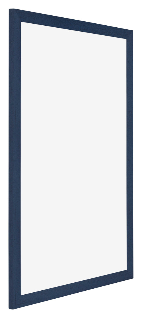 Mura MDF Photo Frame 21x29 7cm A4 Dark Blue Swept Front Oblique | Yourdecoration.com