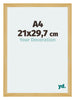 Mura MDF Photo Frame 21x29 7cm A4 Pine Design Front Size | Yourdecoration.com