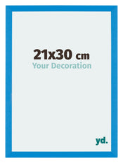 Mura MDF Photo Frame 21x30cm Bright Blue Front Size | Yourdecoration.com