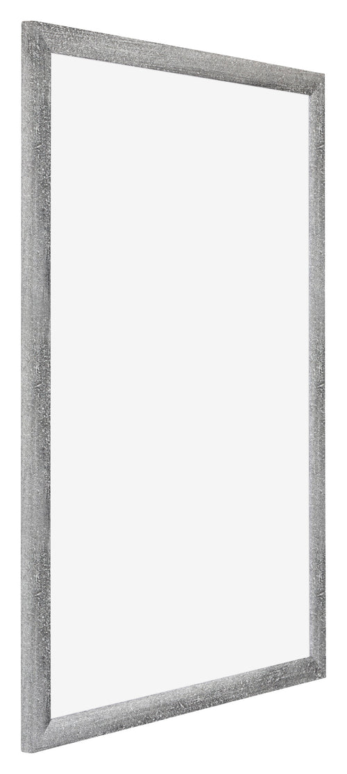 Mura MDF Photo Frame 21x30cm Gray Wiped Front Oblique | Yourdecoration.com