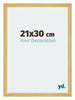 Mura MDF Photo Frame 21x30cm Pine Design Front Size | Yourdecoration.com