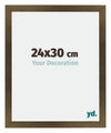 Mura MDF Photo Frame 24x30cm Bronze Design Front Size | Yourdecoration.com