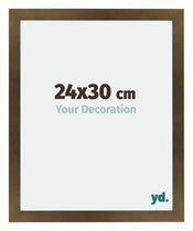 Mura MDF Photo Frame 24x30cm Bronze Design Front Size | Yourdecoration.com