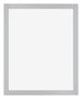 Mura MDF Photo Frame 24x30cm Silver Matte Front | Yourdecoration.com