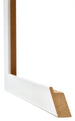 Mura MDF Photo Frame 24x32cm Aluminum Brushed Detail Intersection | Yourdecoration.com