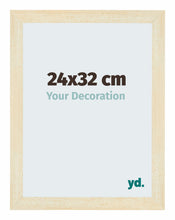 Mura MDF Photo Frame 24x32cm Beech Design Front Size | Yourdecoration.com