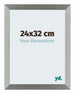 Mura MDF Photo Frame 24x32cm Champagne Front Size | Yourdecoration.com