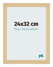 Mura MDF Photo Frame 24x32cm Maple Decor Front Size | Yourdecoration.com