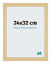 Mura MDF Photo Frame 24x32cm Maple Decor Front Size | Yourdecoration.com