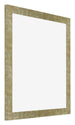 Mura MDF Photo Frame 25x25cm Gold Antique Front Oblique | Yourdecoration.com