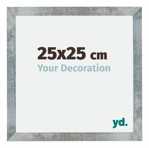 Mura MDF Photo Frame 25x25cm Iron Swept Front Size | Yourdecoration.com