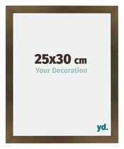 Mura MDF Photo Frame 25x30cm Bronze Design Front Size | Yourdecoration.com