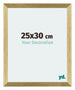 Mura MDF Photo Frame 25x30cm Gold Shiny Front Size | Yourdecoration.com