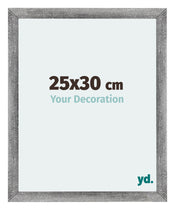 Mura MDF Photo Frame 25x30cm Gray Wiped Front Size | Yourdecoration.com