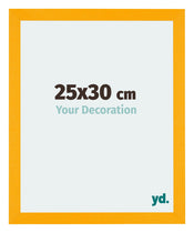 Mura MDF Photo Frame 25x30cm Yellow Front Size | Yourdecoration.com