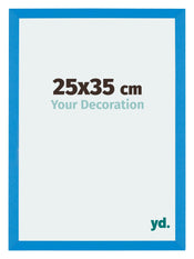 Mura MDF Photo Frame 25x35cm Bright Blue Front Size | Yourdecoration.com