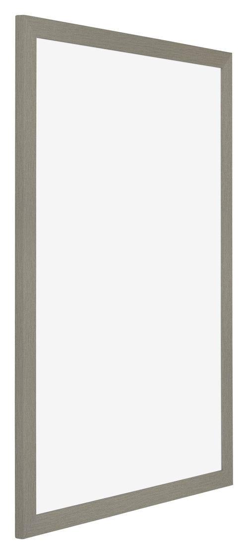 Mura MDF Photo Frame 25x35cm Gray Front Oblique | Yourdecoration.com