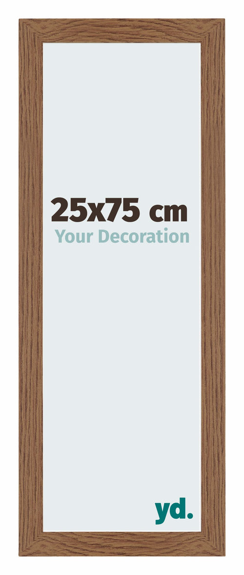 Mura MDF Photo Frame 25x75cm Bright Blue Front Size | Yourdecoration.com