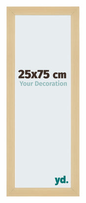 Mura MDF Photo Frame 25x75cm Oak Dark Front Size | Yourdecoration.com