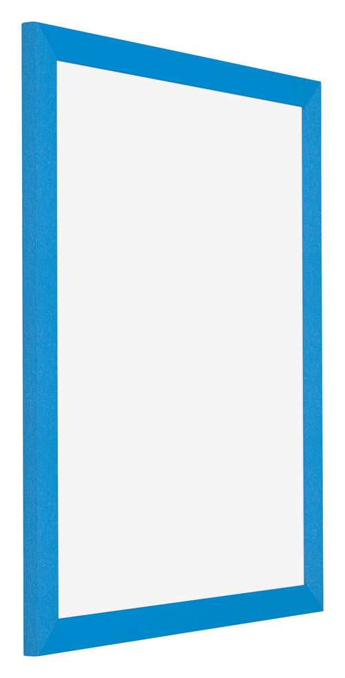 Mura MDF Photo Frame 28x35cm Bright Blue Front Oblique | Yourdecoration.com