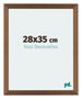 Mura MDF Photo Frame 28x35cm Copper Design Front Size | Yourdecoration.com